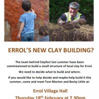 Help Build Errol’s New Clay Structure!