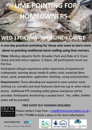 Lime Pointing workshop 17th May