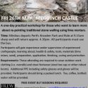 Lime Pointing workshop 26th May