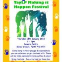 TayLP Making it Happen Festival – 18th January 2018 – Perth – Just drop in!