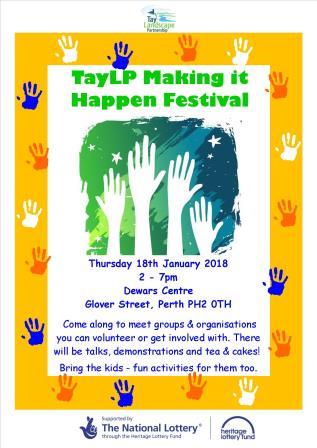 TayLP Making it Happen Festival – 18th January 2018 – Perth – Just drop in!